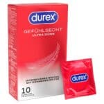 DUREX Ultra blød følsomhed 10 stk