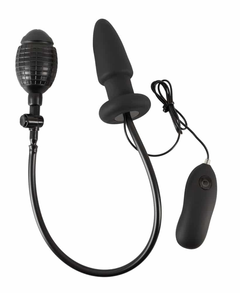 Inflatable Vibrating ButtPlug