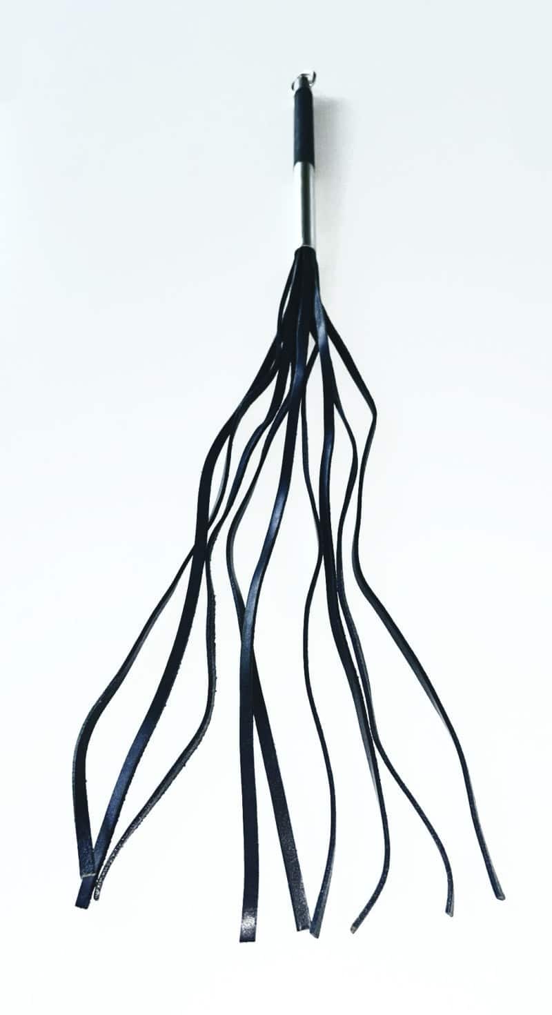 Flogger med læder snerler - Image 4