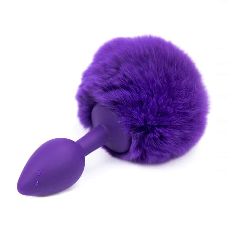 Analplug Pompon Lilla Størrelse S