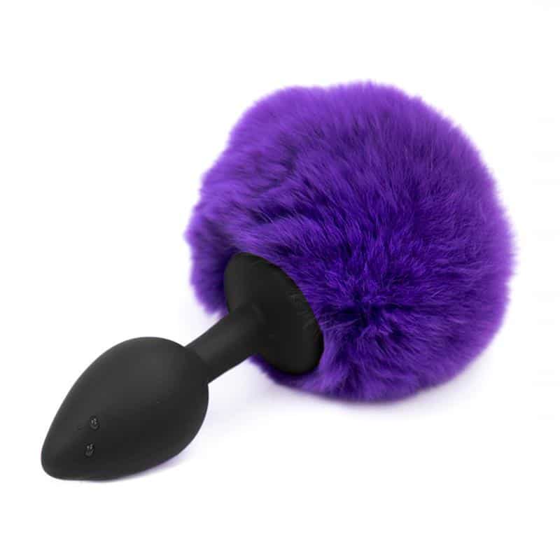Analplug Pompon Lilla Størrelse S