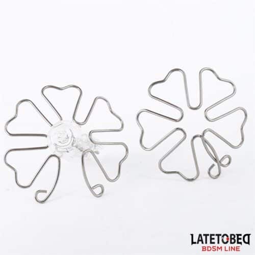 Flower nipple clamps