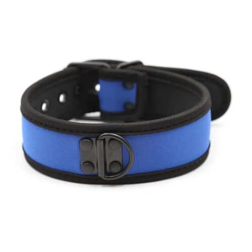 A-GUSTO Neoprene Puppy Collar Blå