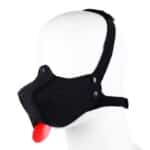 Puppy Mask Neopren Justerbar Sort