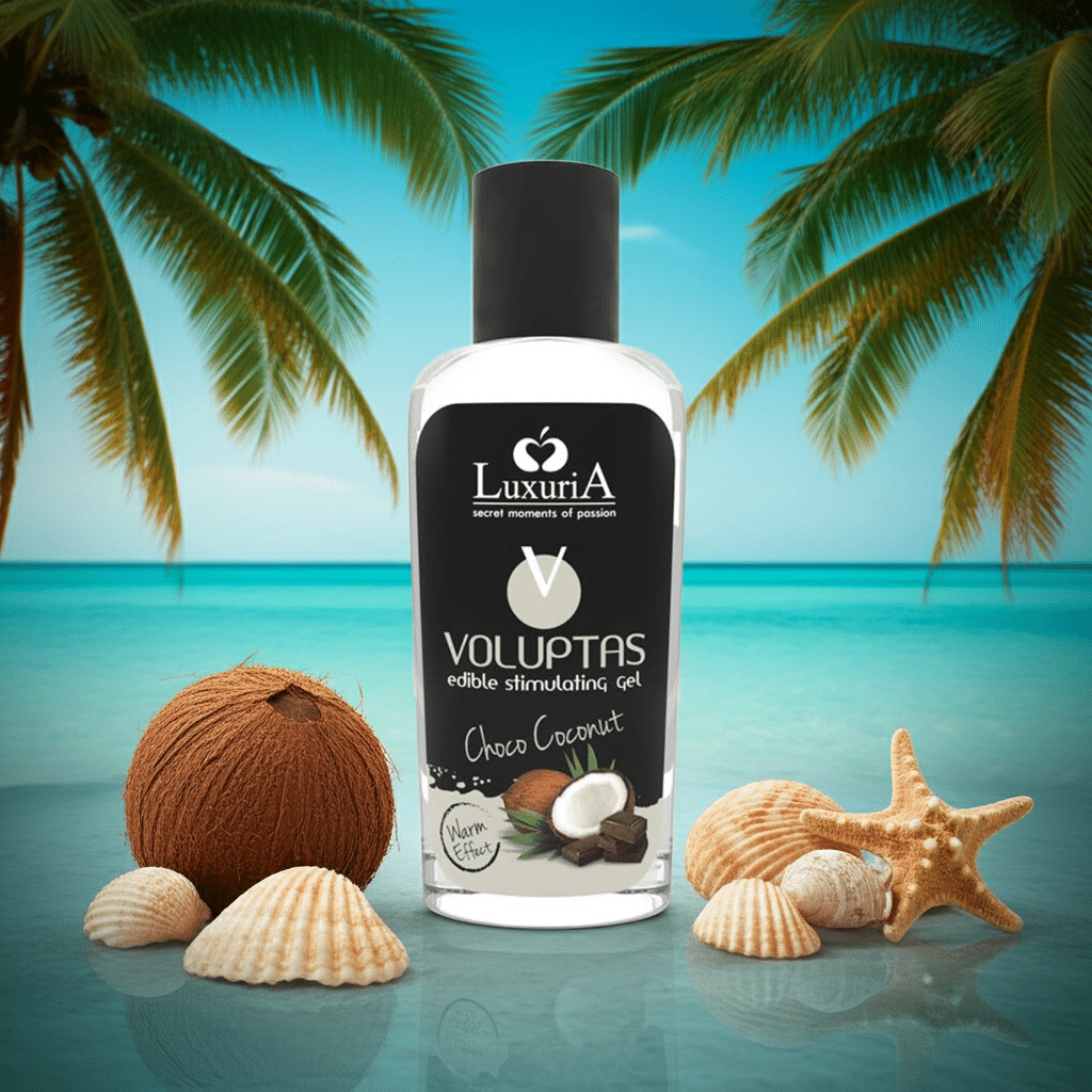 Spiselig Massagegel Med Varmende Effekt 100ml