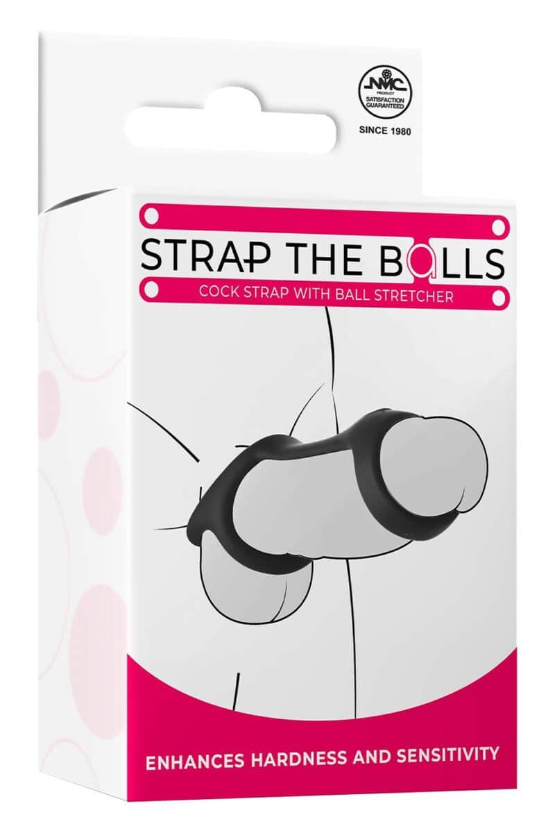 Cock Strap With Ball Stretcher L