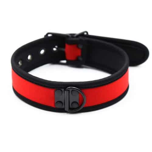 A-GUSTO Neoprene Puppy Collar Rød