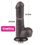 Sliding Skin Dual Layer Dong 18cm