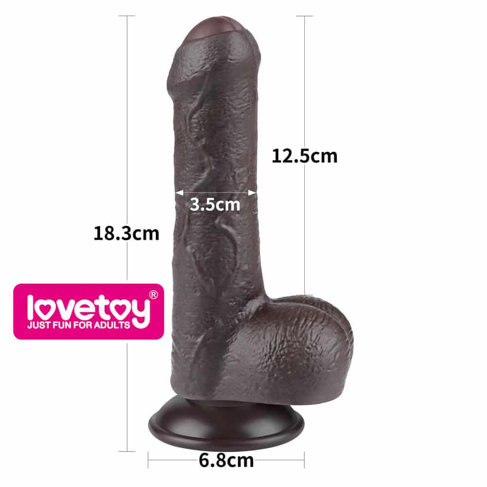 Sliding Skin Dual Layer Dong 18cm
