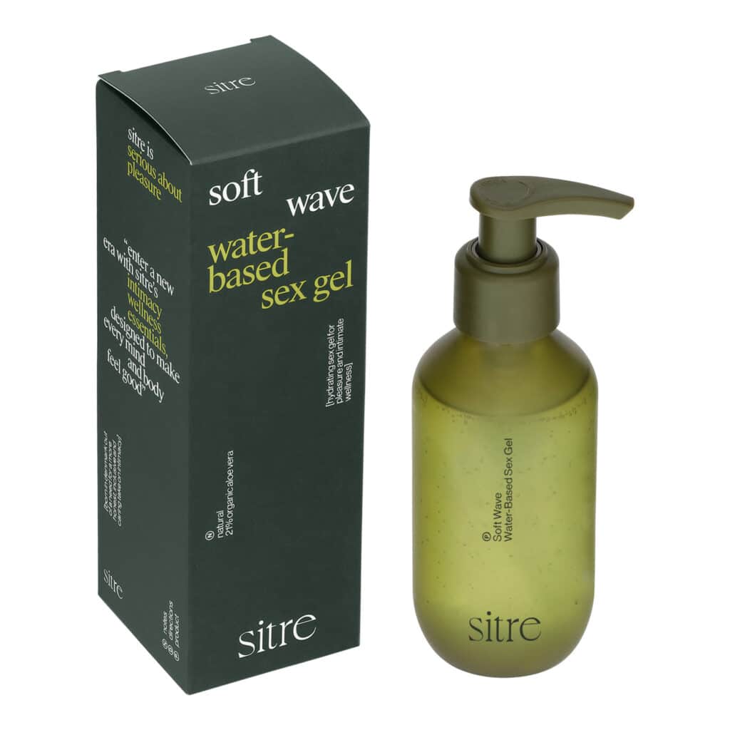 Sitre soft wave rejsestørrelse vandbaseret sexgel 50ml