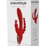 Kanin vibrator med anal beads