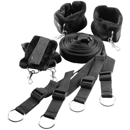 Bed restraint set