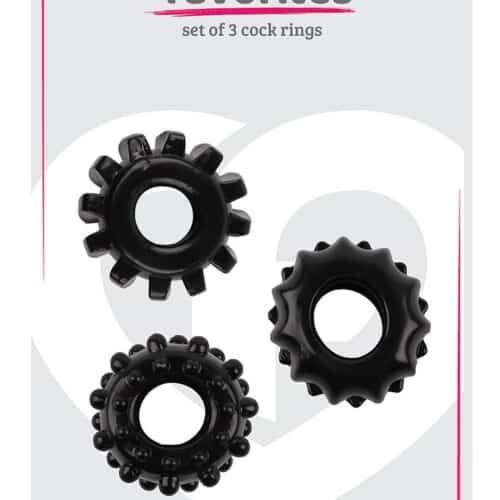 Penis ring sæt 3 stk.