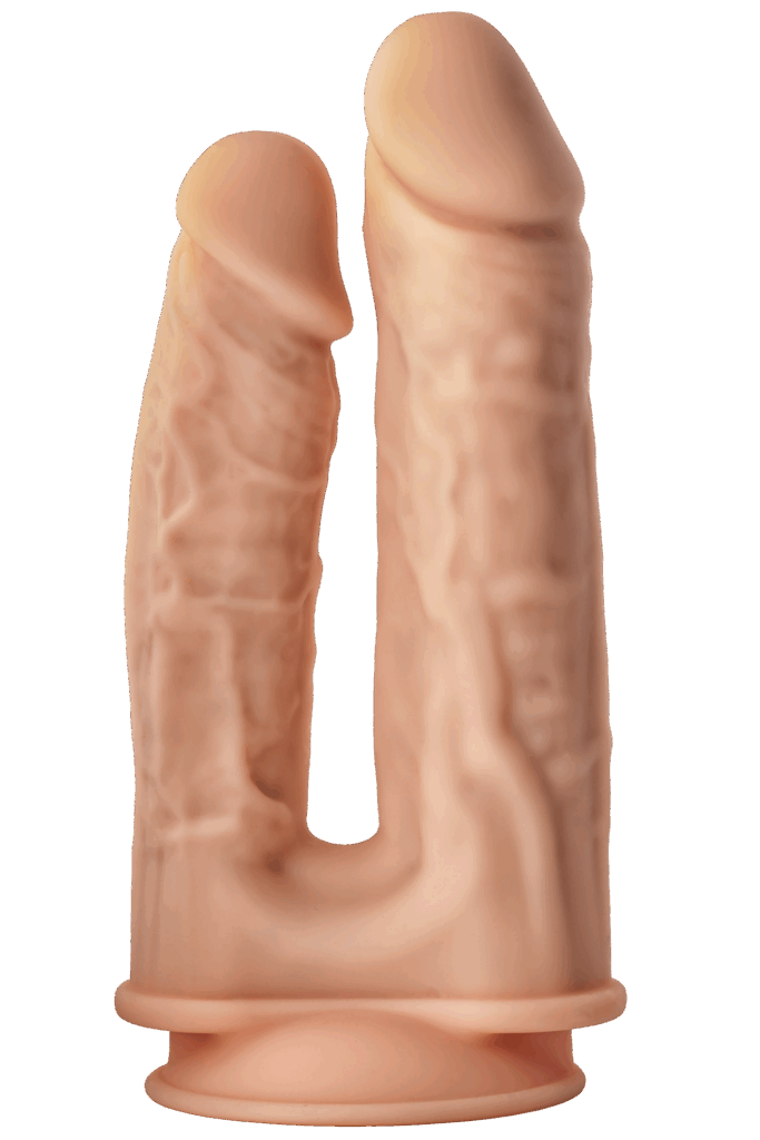 Dual Density Double Penetrator Flesh