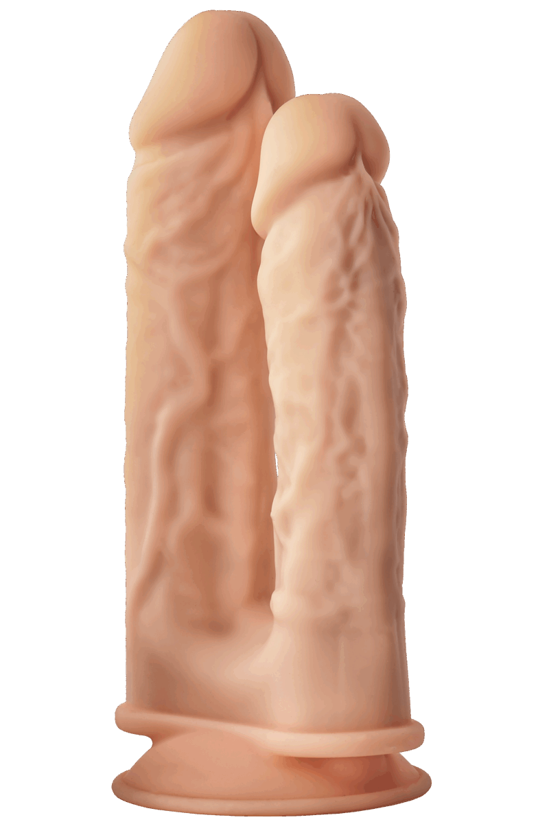 Dual Density Double Penetrator Flesh - Billede 4