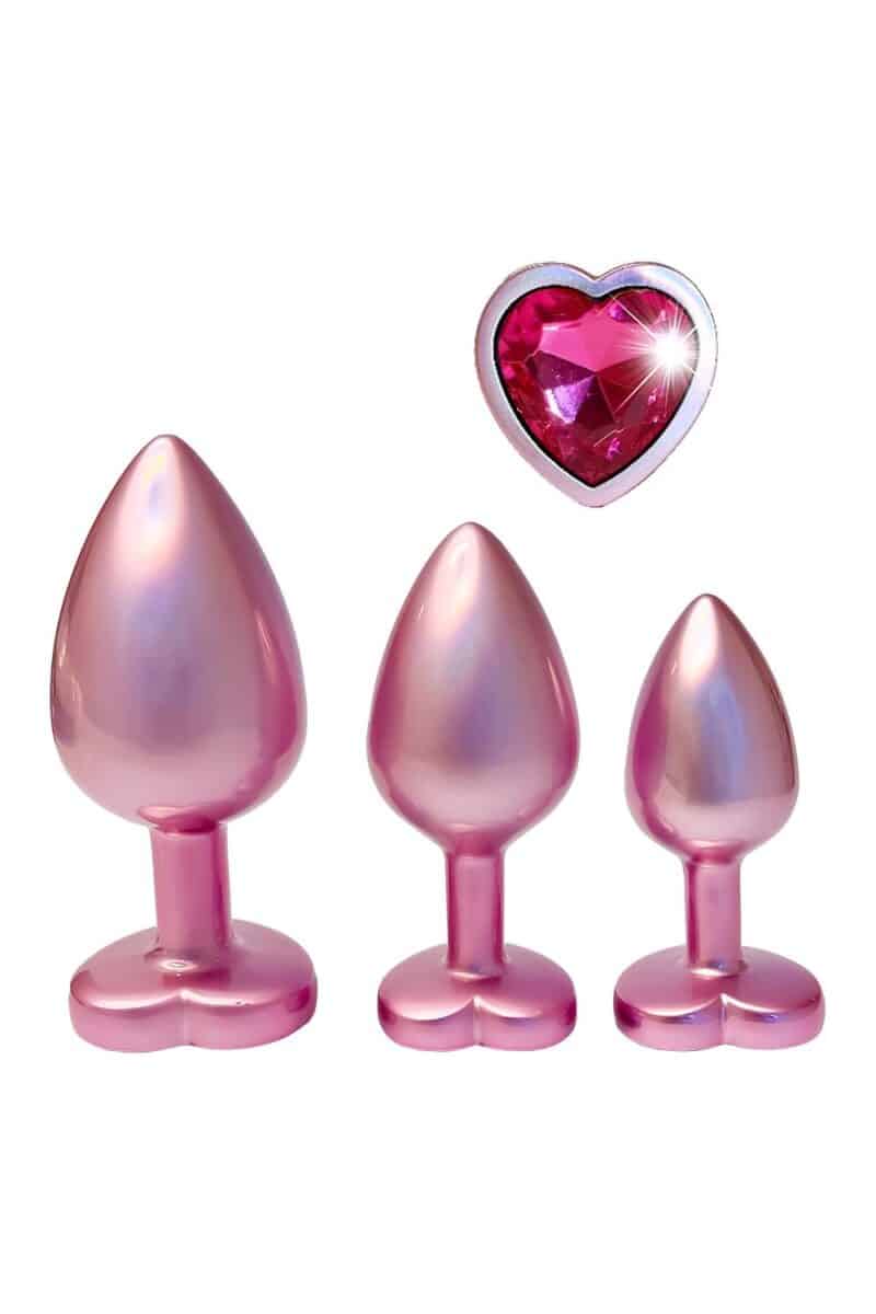 Pink Pearl Plug 3stk - Image 2