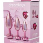 Pink Pearl Plug 3stk