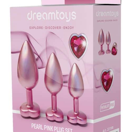 Pink Pearl Plug 3stk