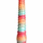 COLOURS STACKED 23 cm DILDO
