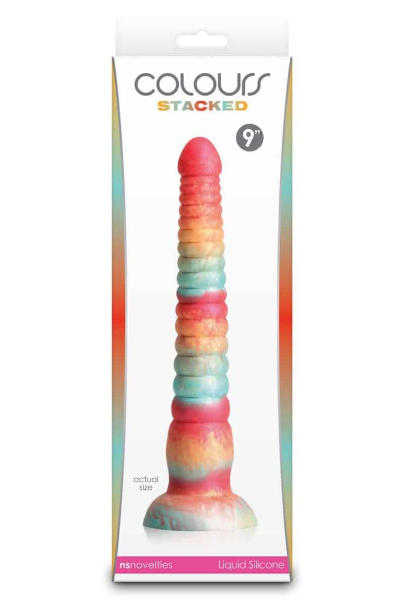 COLOURS STACKED 23 cm DILDO - Image 2