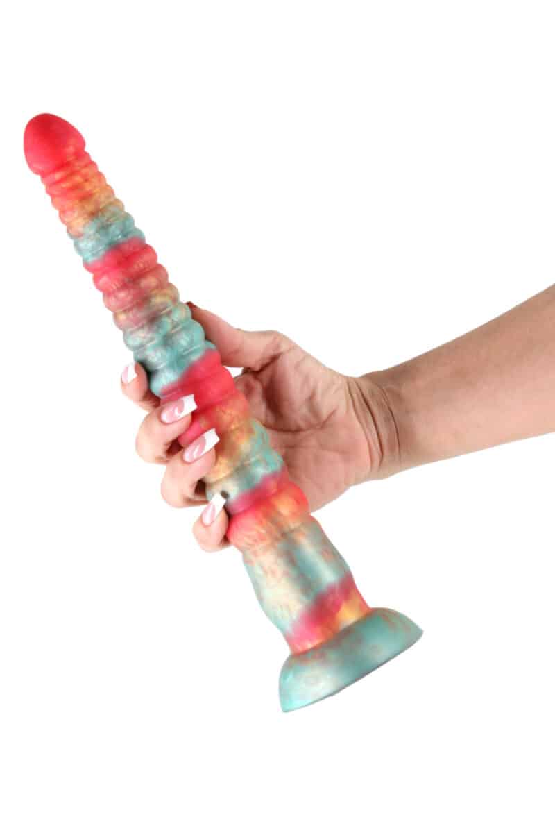 COLOURS STACKED 28 cm DILDO - Billede 2