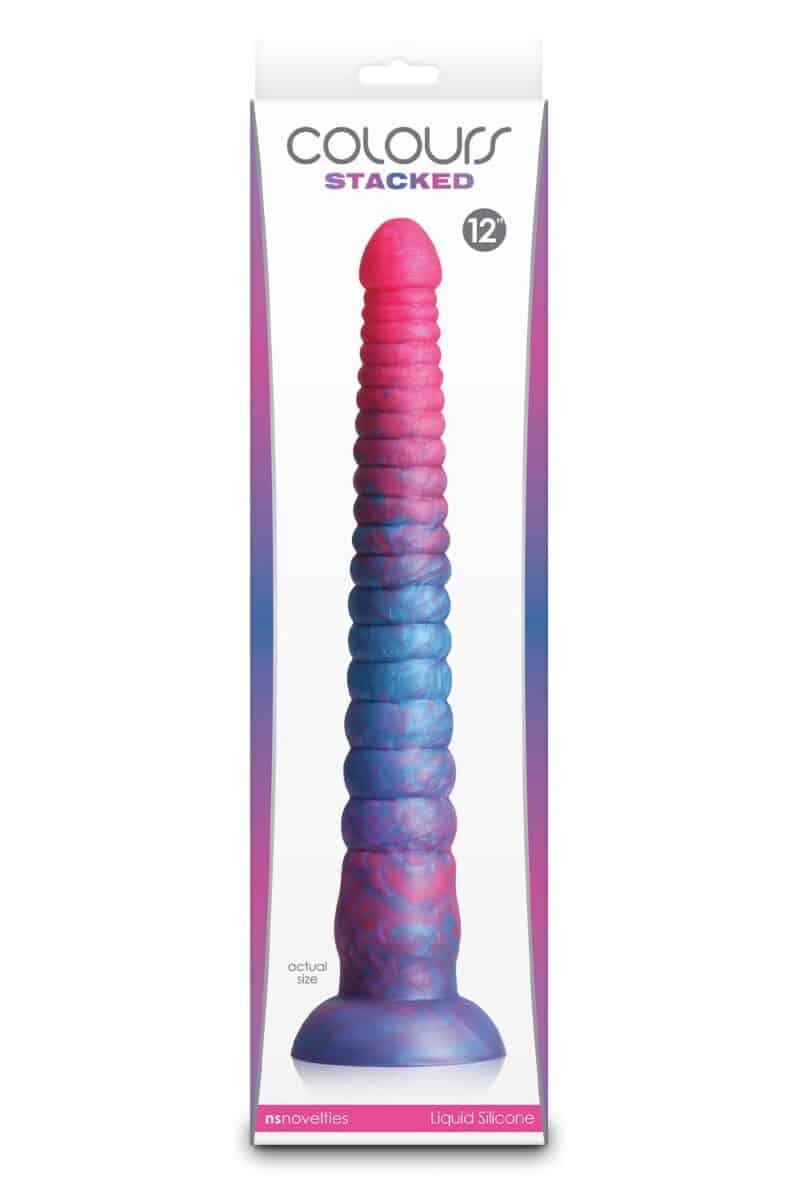 COLOURS STACKED 30 cm DILDO - Image 3