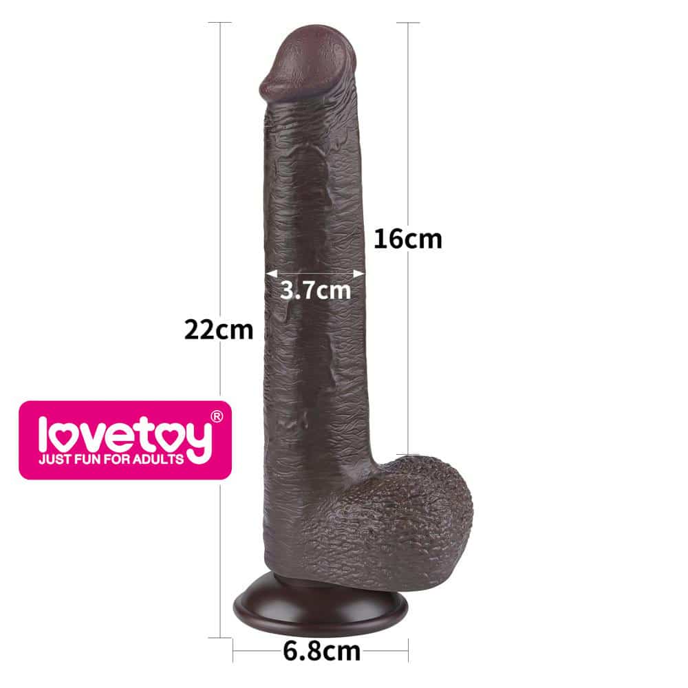 Sliding Skin Dual Layer Dong 22cm