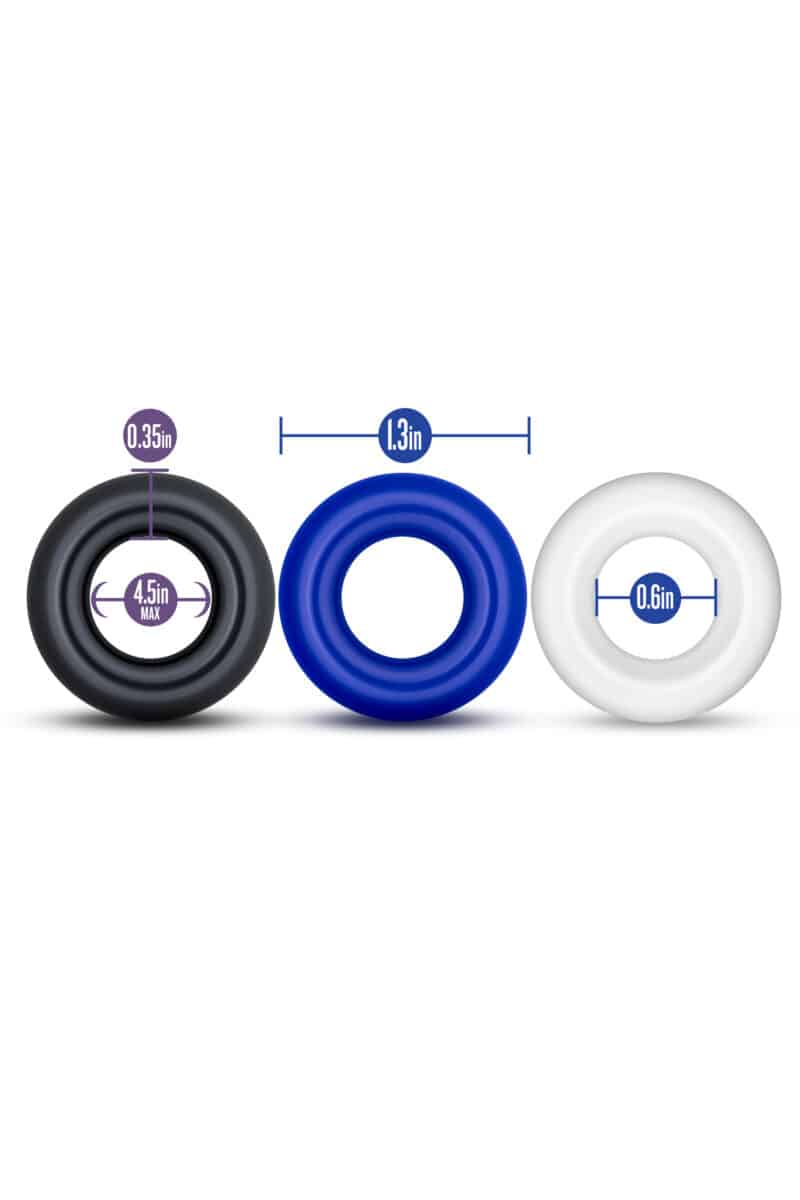 Stay Hard Donut Ringe 3Pack - Image 2