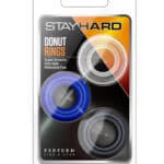 Stay Hard Donut Ringe 3Pack