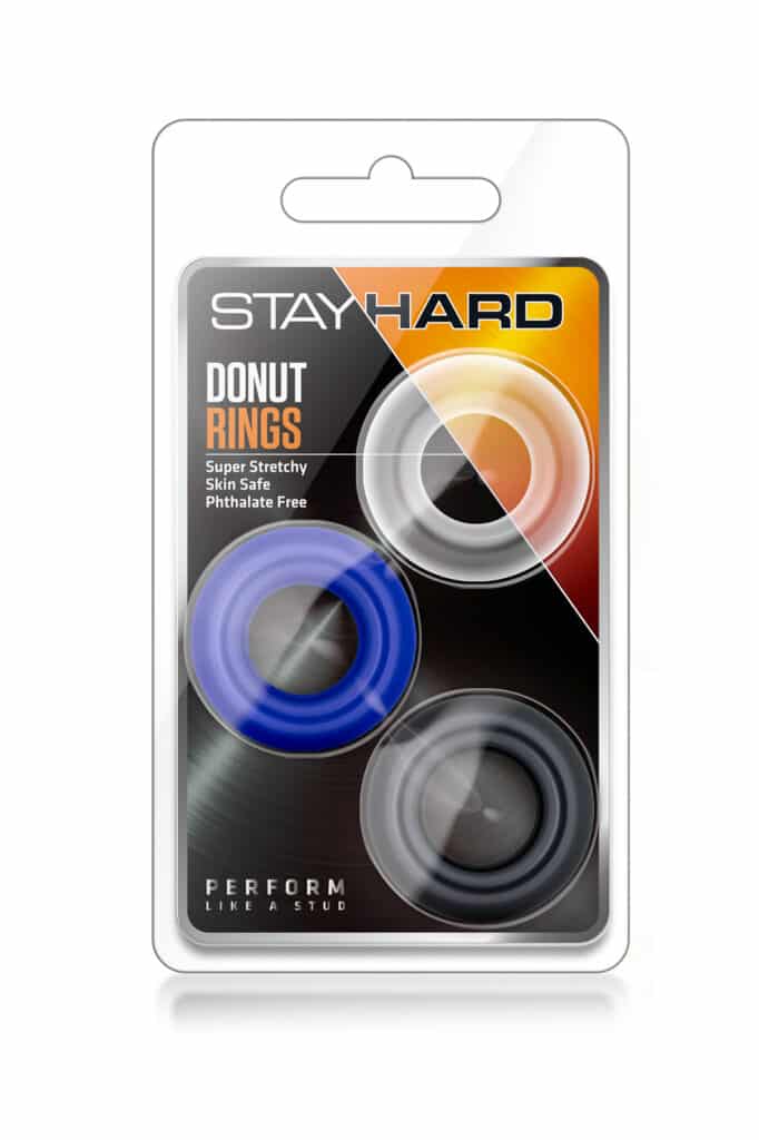 Stay Hard Donut Ringe 3Pack