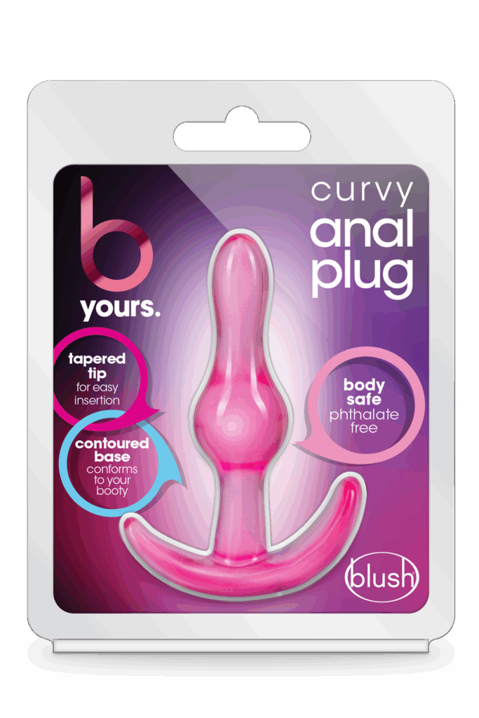 Curvy Anal Plug Pink