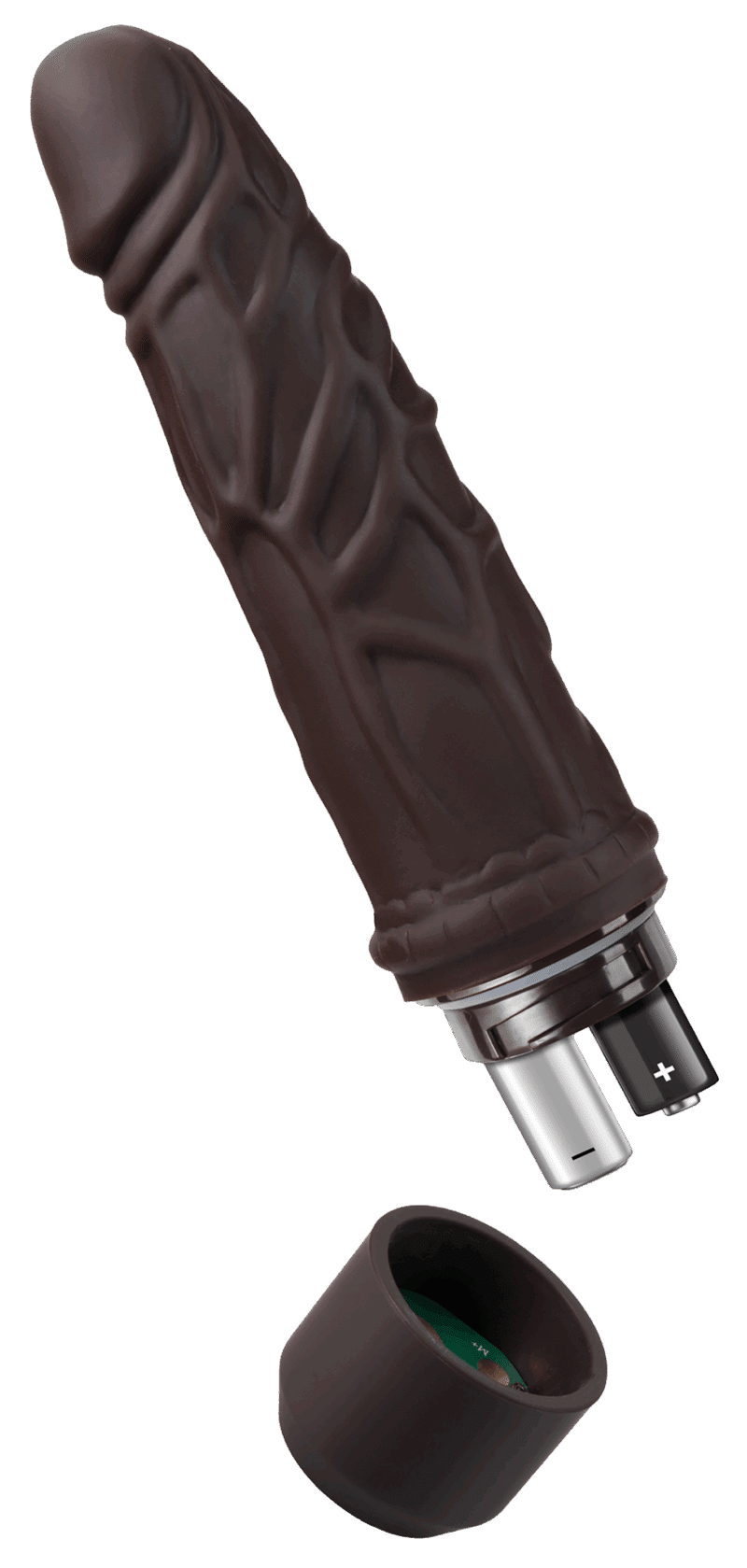 Dr Robert 18cm vibrerende dildo - Billede 4
