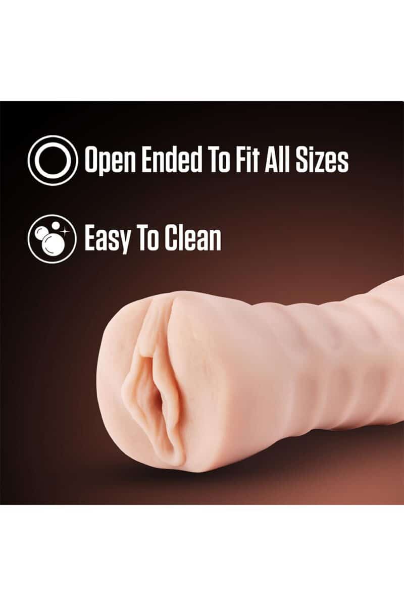 Destini Vibrating Stroker Beige - Image 6