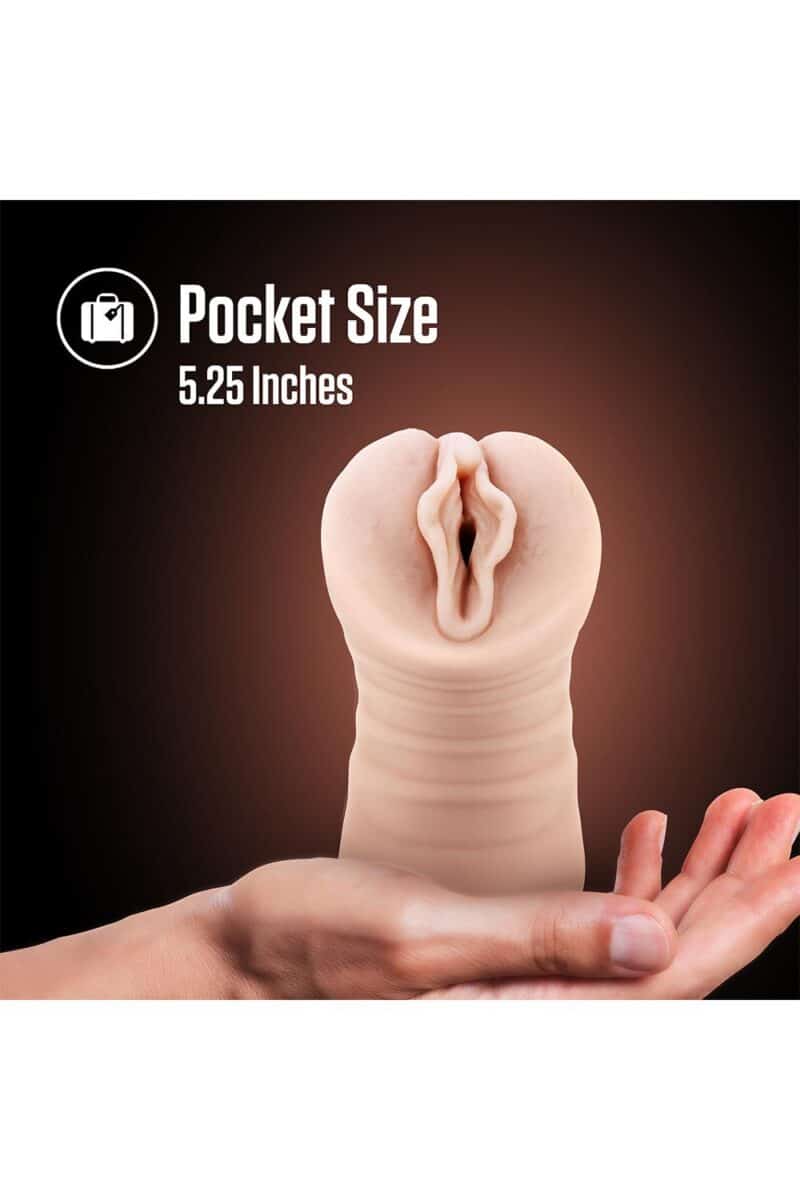 Destini Vibrating Stroker Beige - Image 7