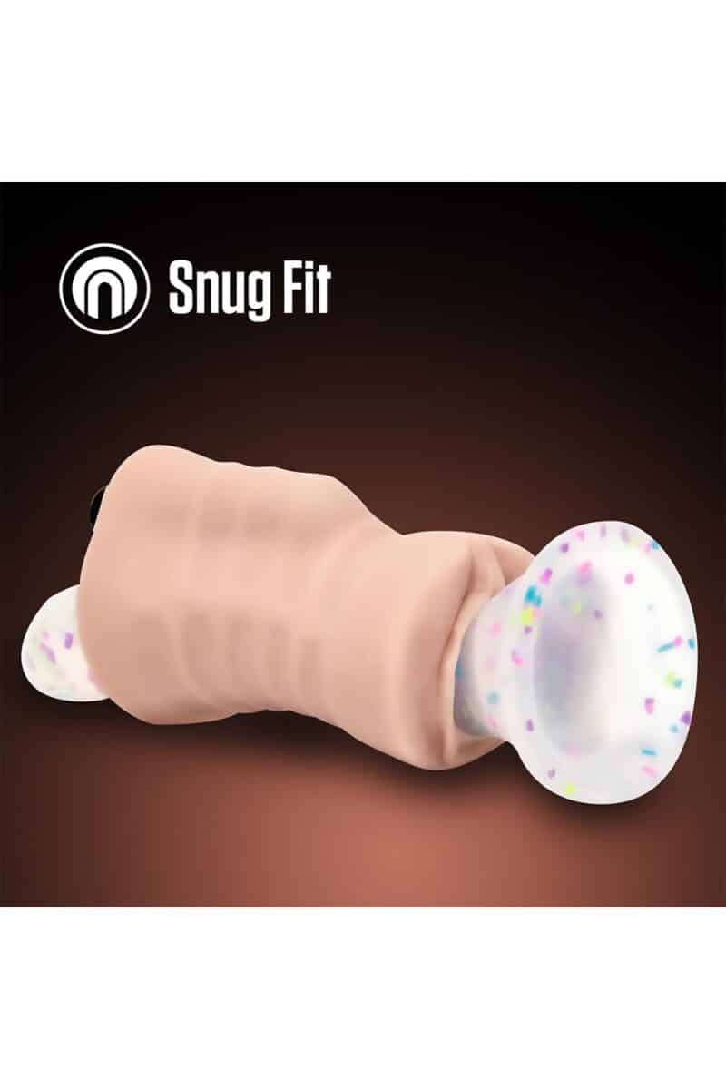 Destini Vibrating Stroker Beige - Image 4