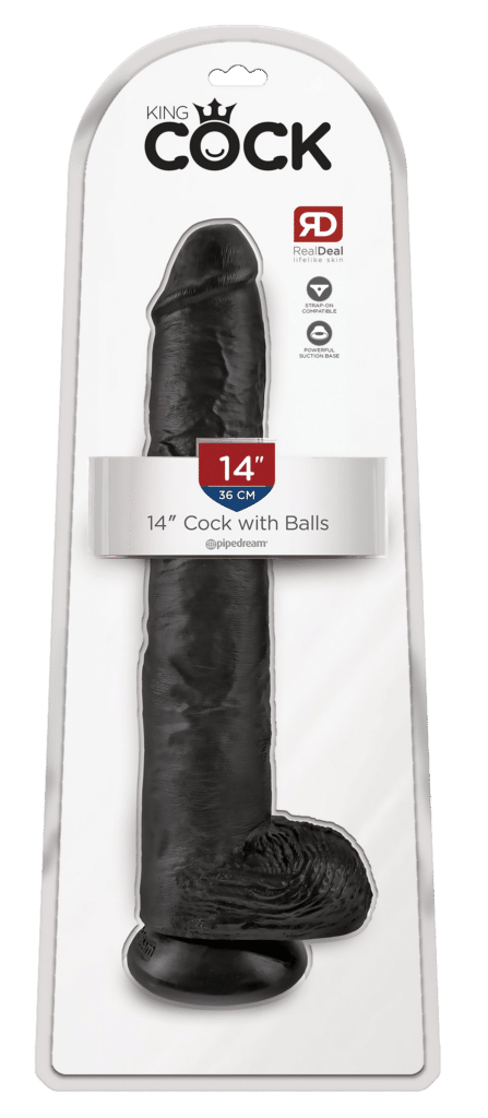 Realistic Natural Sort Dildo 35 Cm