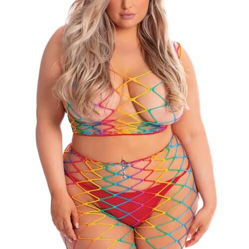 Roy G. Biv 2Pc Bodystocking