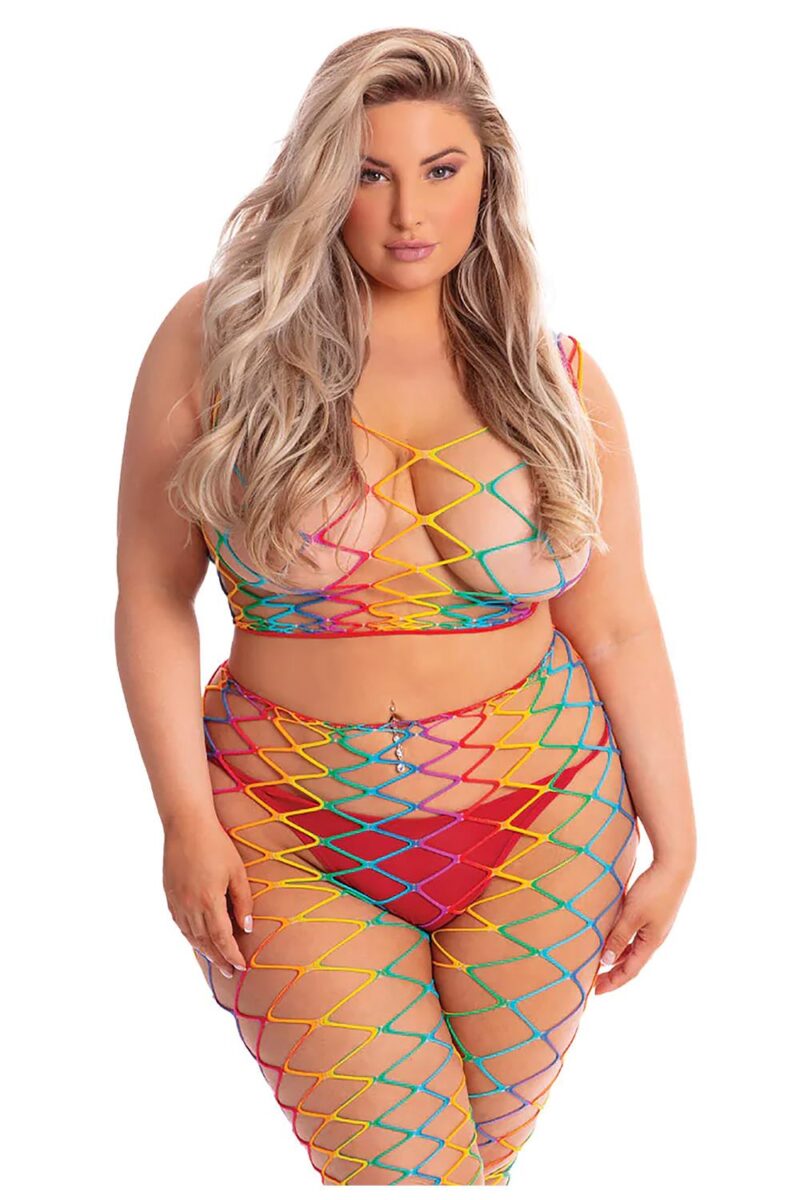 Roy G. Biv 2Pc Bodystocking