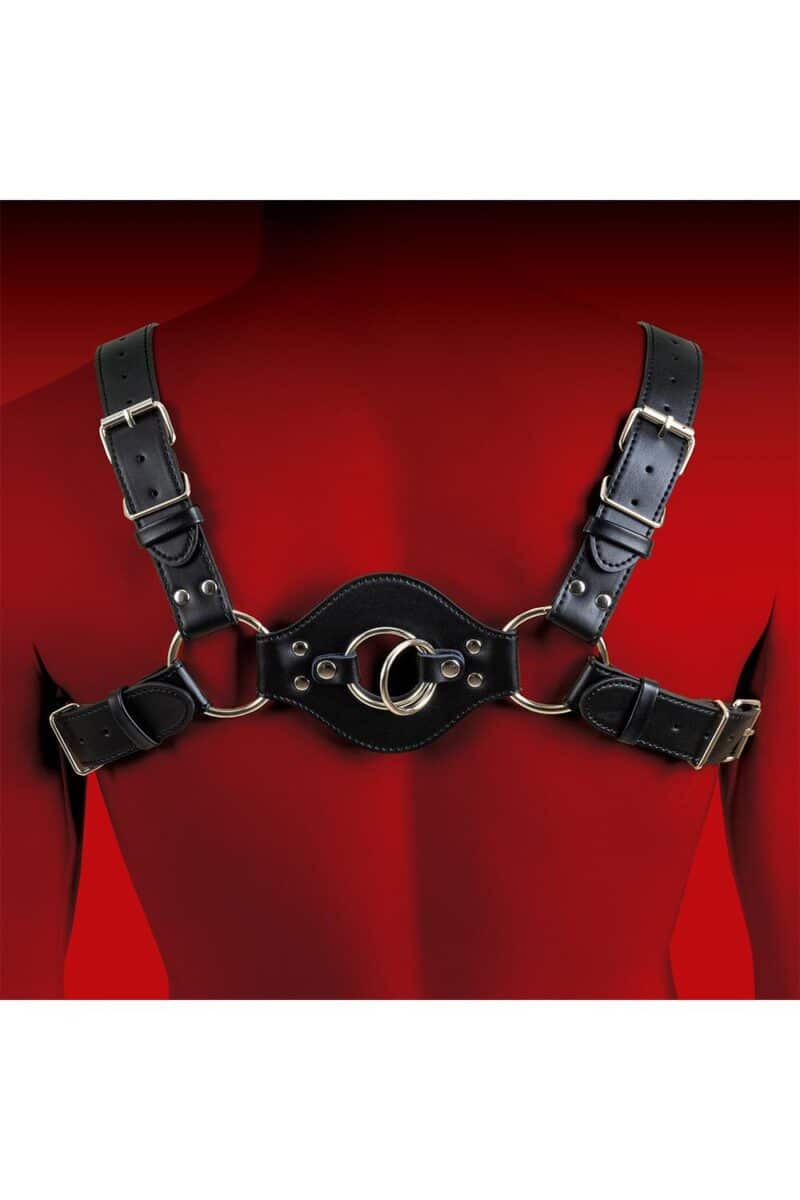 Man Bondage Body Harness Model 4 - Image 5