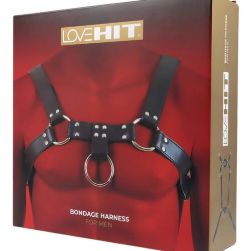 Man Bondage Body Harness Model 4