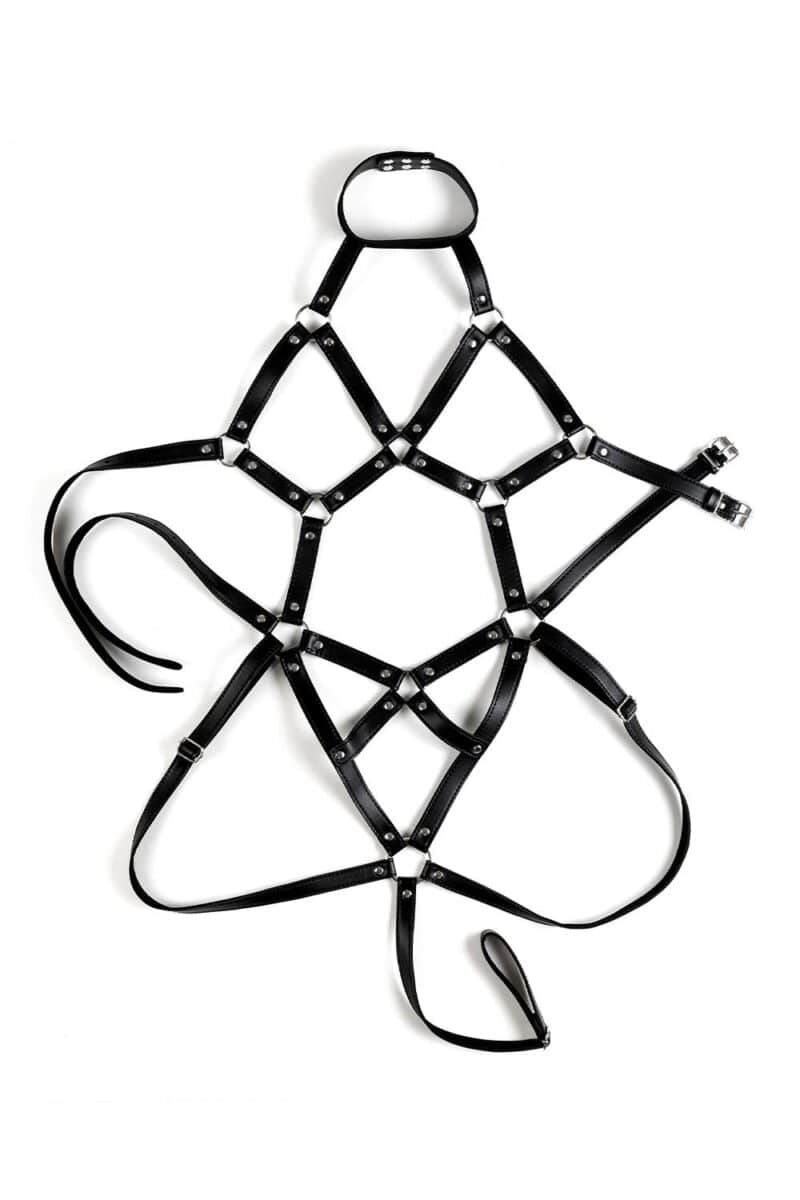 Woman Bondage Body Harness Model 2 - Image 2