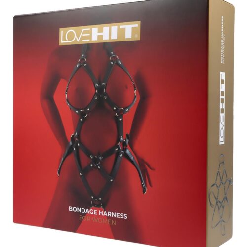 Woman Bondage Body Harness Model 2