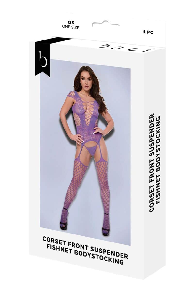 Baci bodystocking lilla