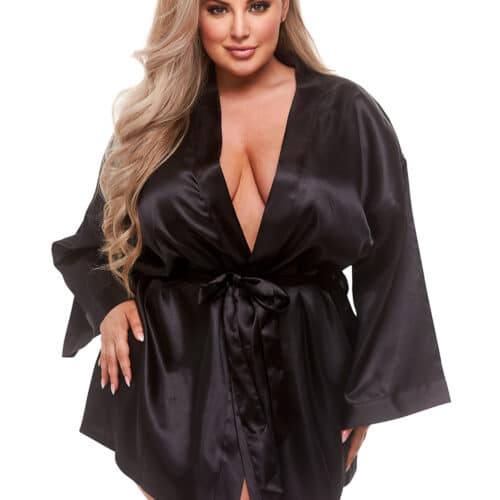 All Satin Robe XL