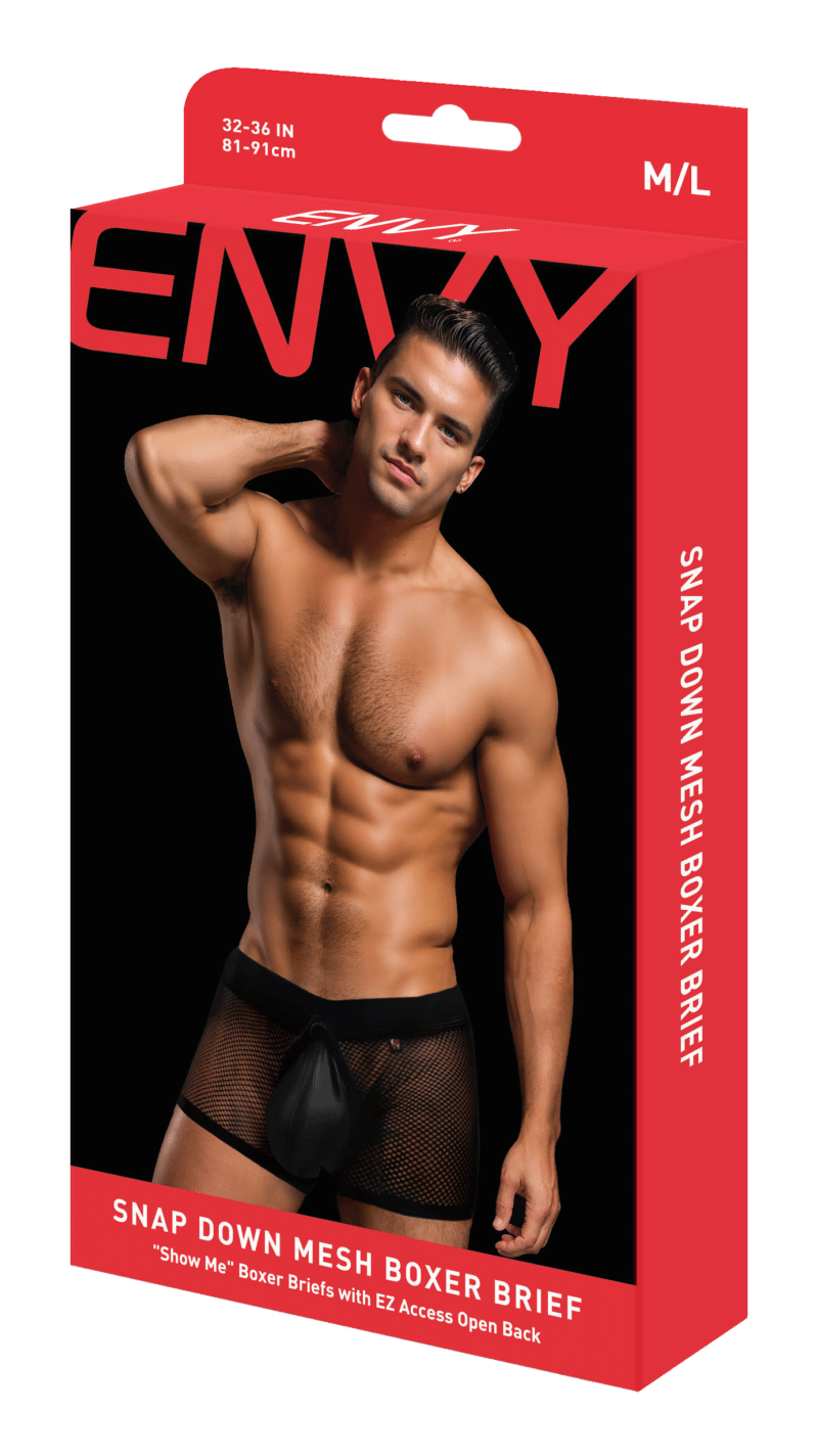 Envy Snap Down Mesh Boxer Brief - Billede 6