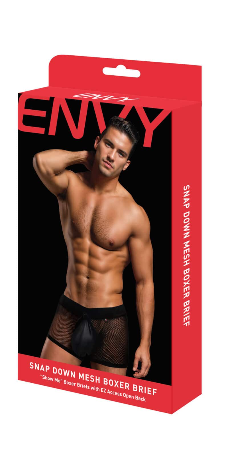 Envy Snap Down Mesh Boxer Brief