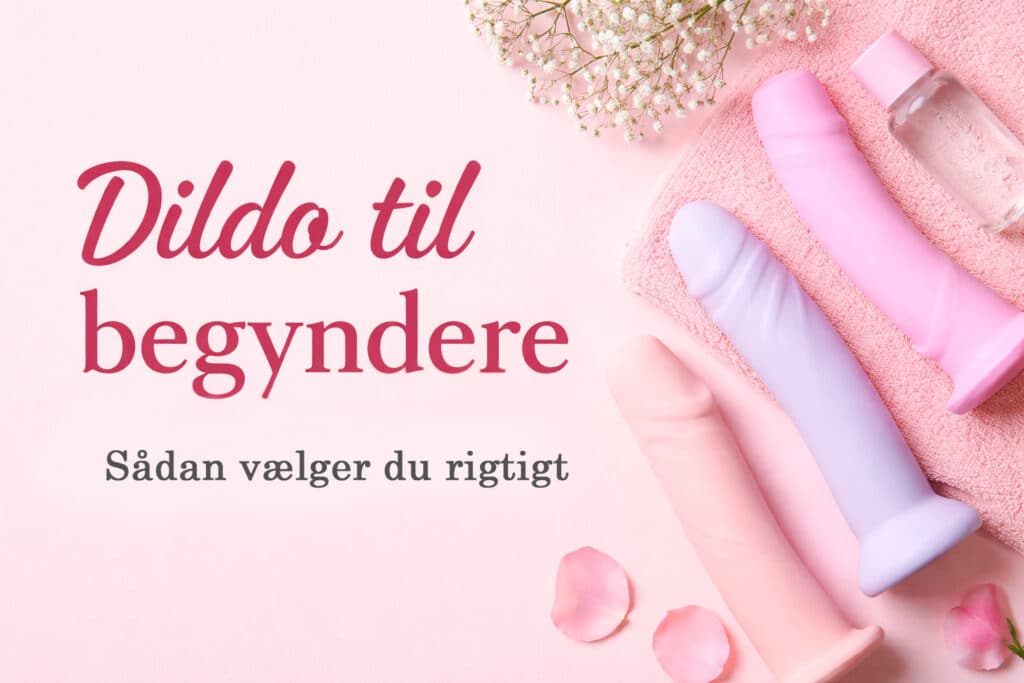 Dildo til begyndere – sådan vælger du rigtigt