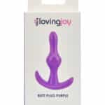 Loving Joy purple butt plug