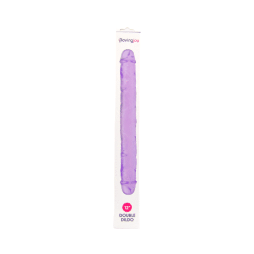 Dobbelt Dildo Purple 30 cm