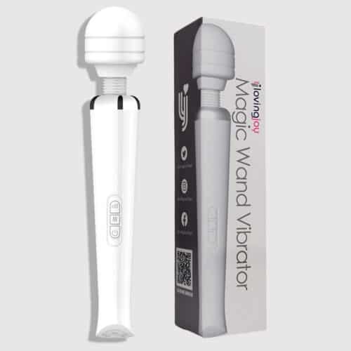 Loving Joy Magic Wand Genopladelig Hvid